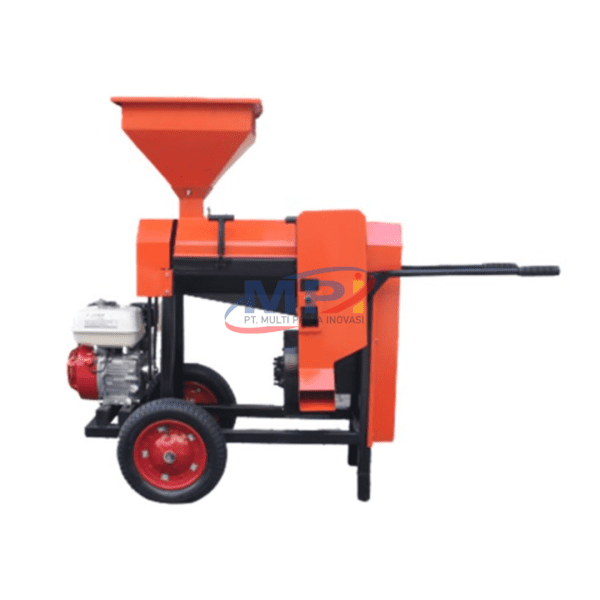 Mesin Huller Kopi Besi Beroda Pengerak GX 160 Honda (5,5 HP)