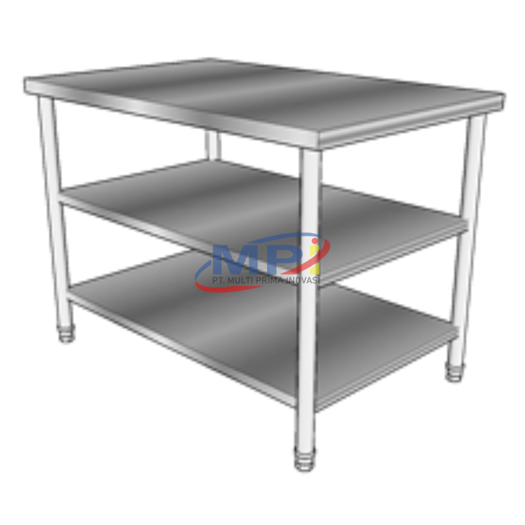 Working Table W/2 Undershelf