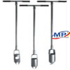 Bor Tanah Stainless Steel - Tripple Auger