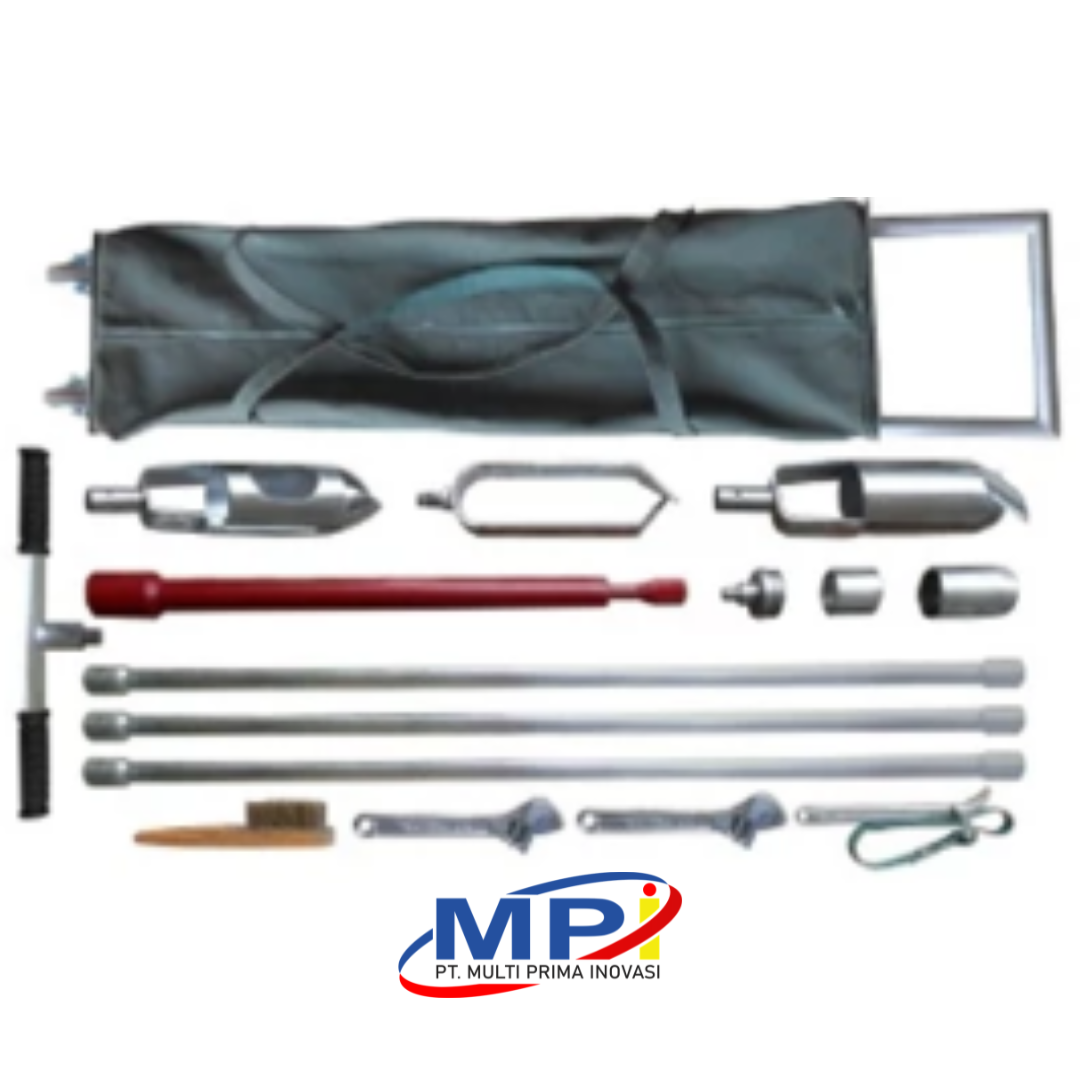 Kit Sampling Tanah Dengan Tas Beroda