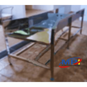 Meja Peluncur Kaki Dan Kepala