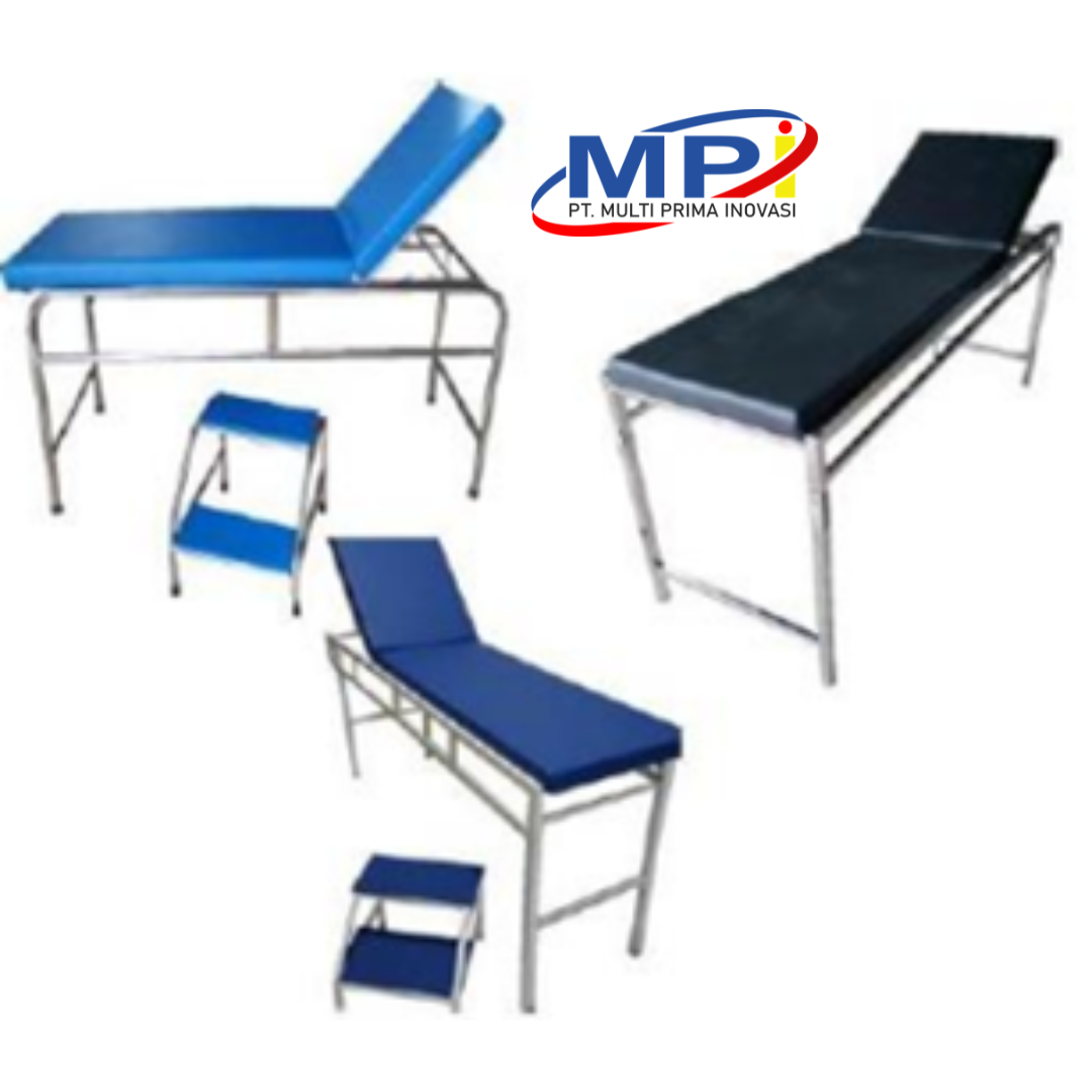 Meja Periksa Stainless Steel & Besi