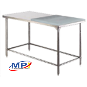 Meja Tulang Stainless + Talenan